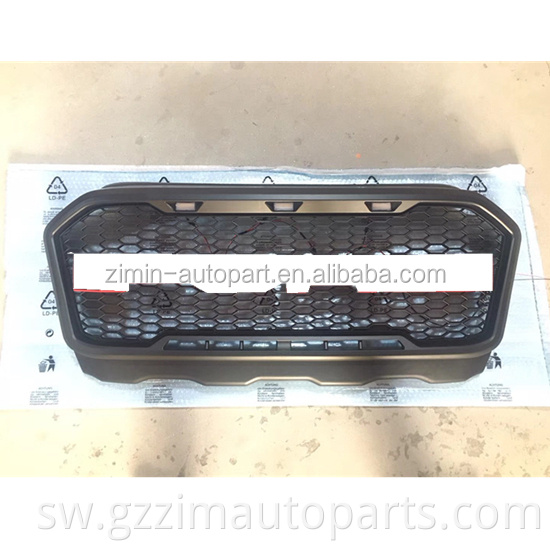 Car Accessories LED ABS Plastic Front Grille Middle Grille Used For Ranger T7